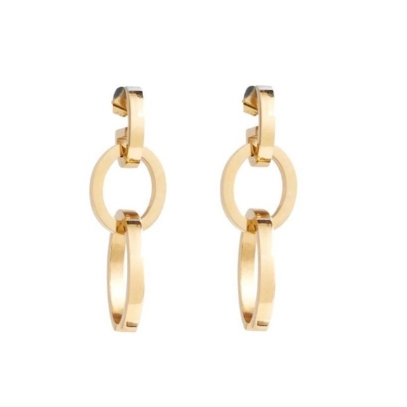 VITA FEDE Cassio Earrings in Gold Wear 10 Ways New With Dust Bag - Picture 4 of 9